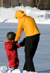 february ice skating