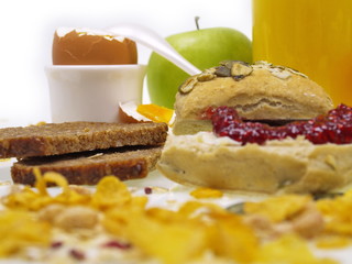 gesundes frühstück