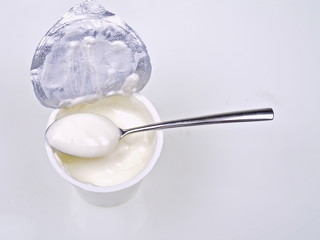 Fototapeta na wymiar jogurt
