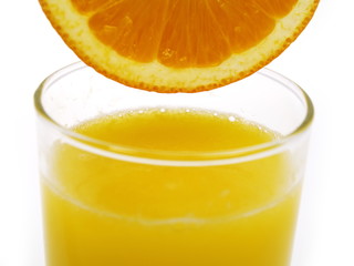 frisch gepresster orangensaft