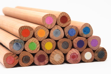 Back side of pencils