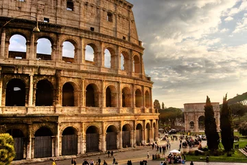 Zelfklevend Fotobehang Rome, Colosseum © alexmarchese.it