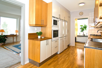 kitchen and livingroom