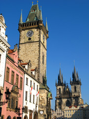 Fototapeta na wymiar Praga, Rynek Starego Miasta