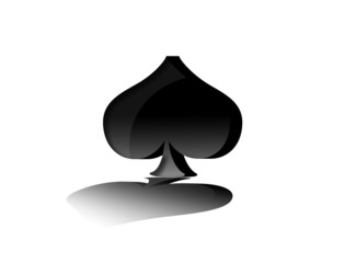 Fototapeta premium Pocker - Pique