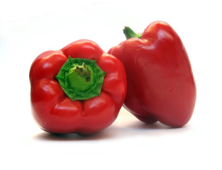 Two bell peppers