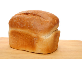 Loaf of white bread