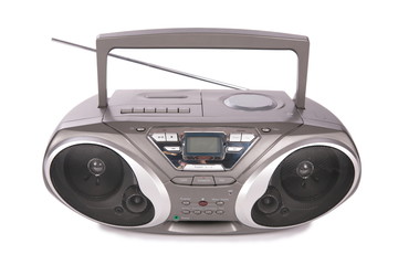 Audio mini-system, radio, player - obrazy, fototapety, plakaty