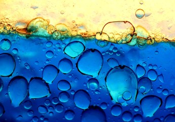 blue bubbles