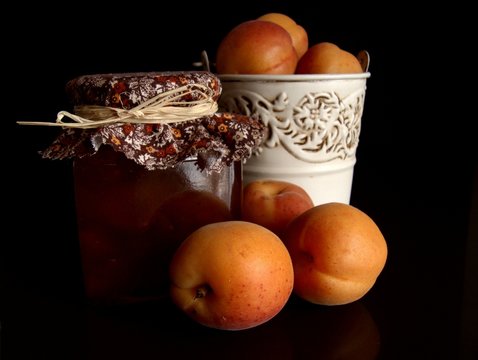 Apricot Jam Still Life