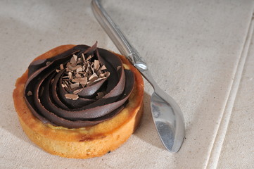 tartelette au chocolat