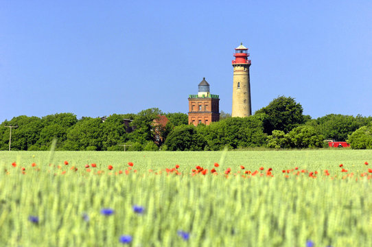 R&uuml;gen, Kap Arkona, Leuchtturm, Leuchtt&uuml;rme