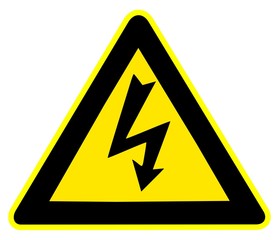 Panneau de Signalisation (Risque electrique)