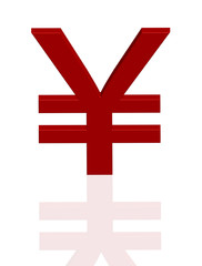 Fototapeta premium yen rosso