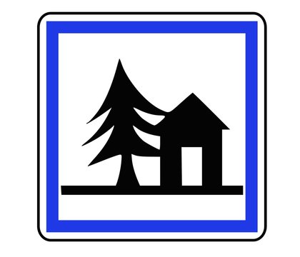 Panneau de Signalisation (Auberge de jeunesse - CE5a)