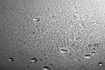 background maked of water drops on neutral tone