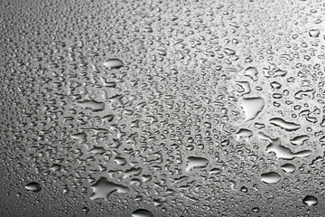 background maked of water drops on neutral tone