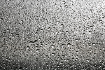 background maked of water drops on neutral tone