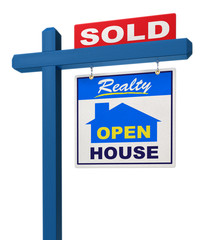 A realestate sign