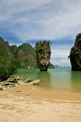 Naklejka premium James Bond Felsen