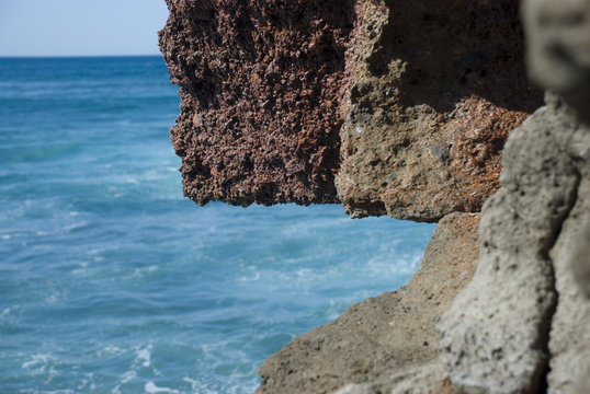 mar y lava