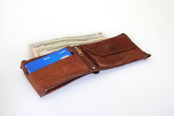 Leather wallet 