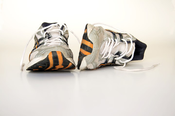 Old running shoes 