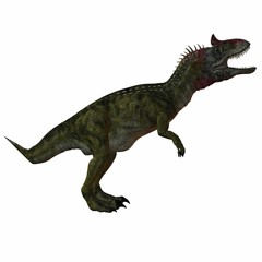 Obraz na płótnie Canvas Illustration eines Dinosauriers - Cryolophosaurus