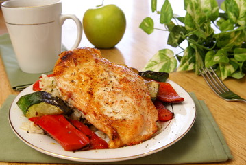 Broiled Pepper Chicken