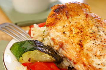 Broiled Pepper Chicken