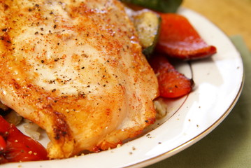 Broiled Pepper Chicken