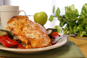 Broiled Pepper Chicken