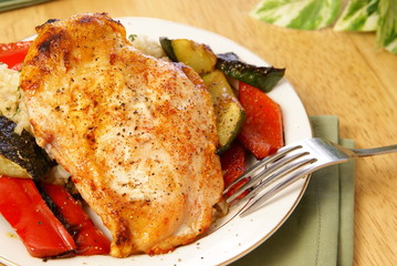 Broiled Pepper Chicken