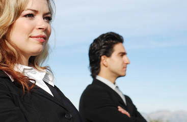 portrait of a confident and successful business team 