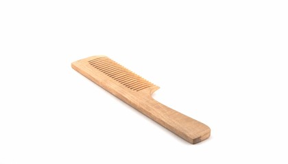 Wooden hairbrush