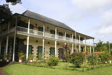 maison coloniale jardin pamplemousse ile Maurice