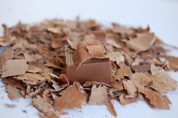 chop chocolate