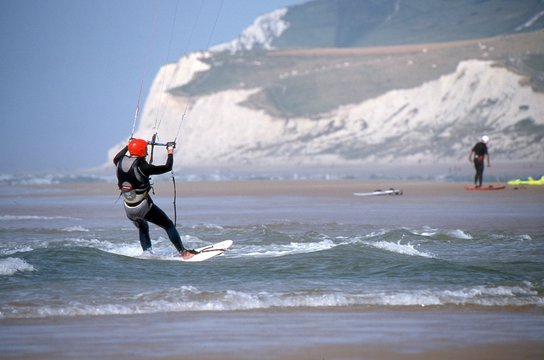 sky surfing
