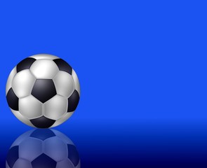 fussball hintergrund blau