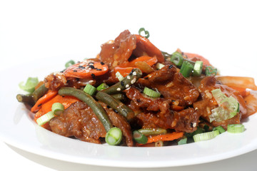 Chinese Food - Spicy Beef and Vegetables