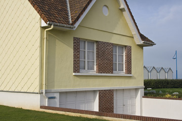 French home near Dieppe in France