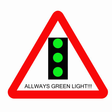 allways green traffic light