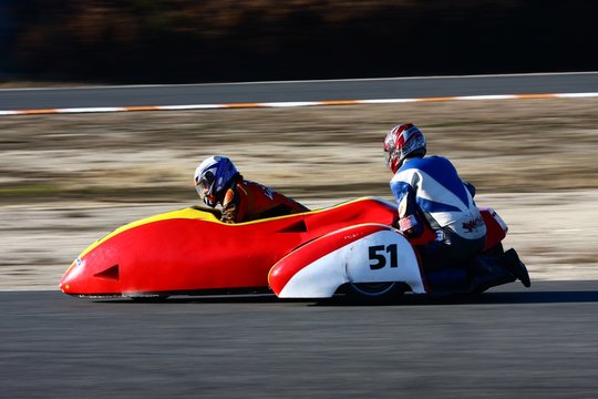 Side car de course