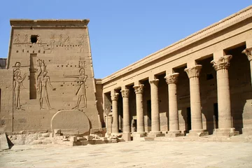 Foto auf Alu-Dibond Egypte - Temple de Philae © Ben