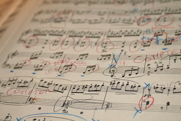 partition musicale