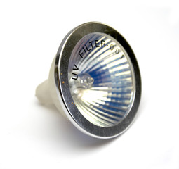Fluorescent small spot light bulb
