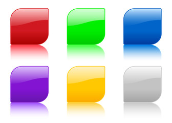 color icon with reflection