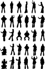 Silhouettes de femmes © Chlorophylle