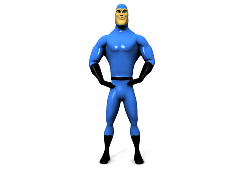 superheroe cuerpo entero