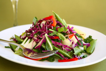 Healthy Salad Close Up